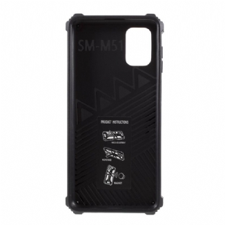 Capa Para Samsung Galaxy M51 Com Suporte Removível