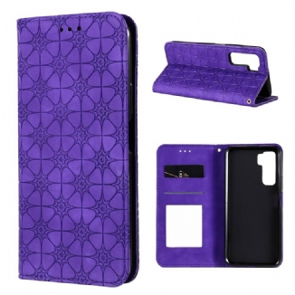 Capa De Celular Para Huawei P40 Lite 5G Flip Estampa Estrela