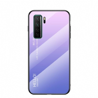 Capa Para Huawei P40 Lite 5G Olá Vidro Temperado