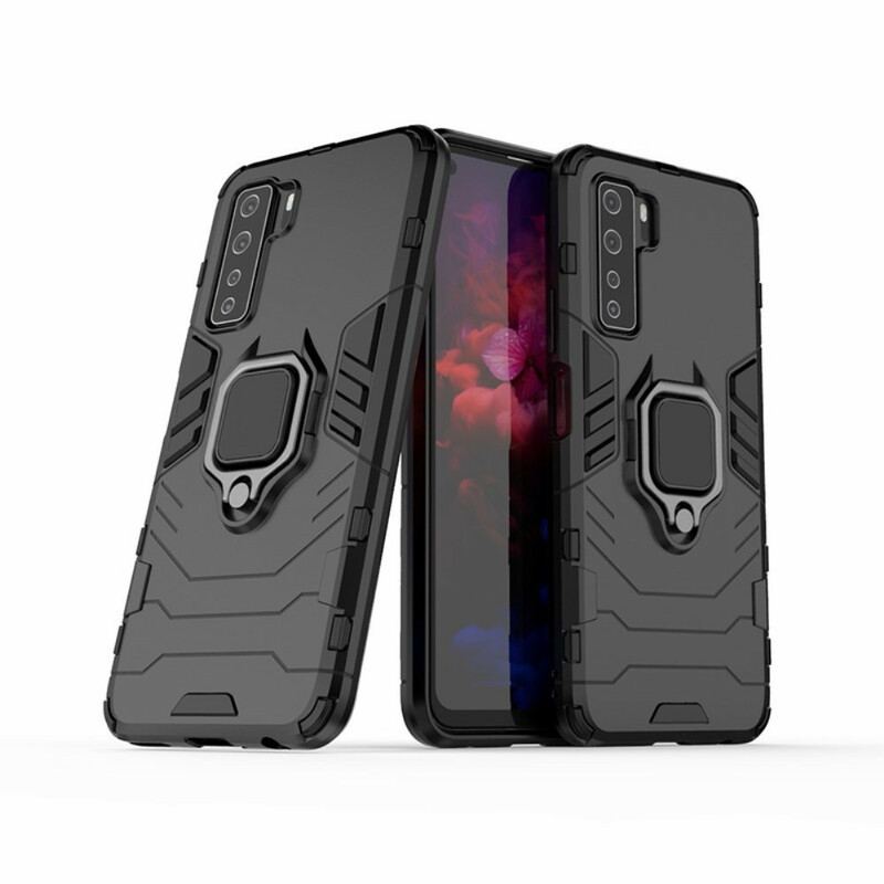 Capa Para Huawei P40 Lite 5G Resistente A Anel