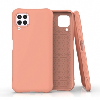 Capa Para Huawei P40 Lite 5G Silicone Fosco