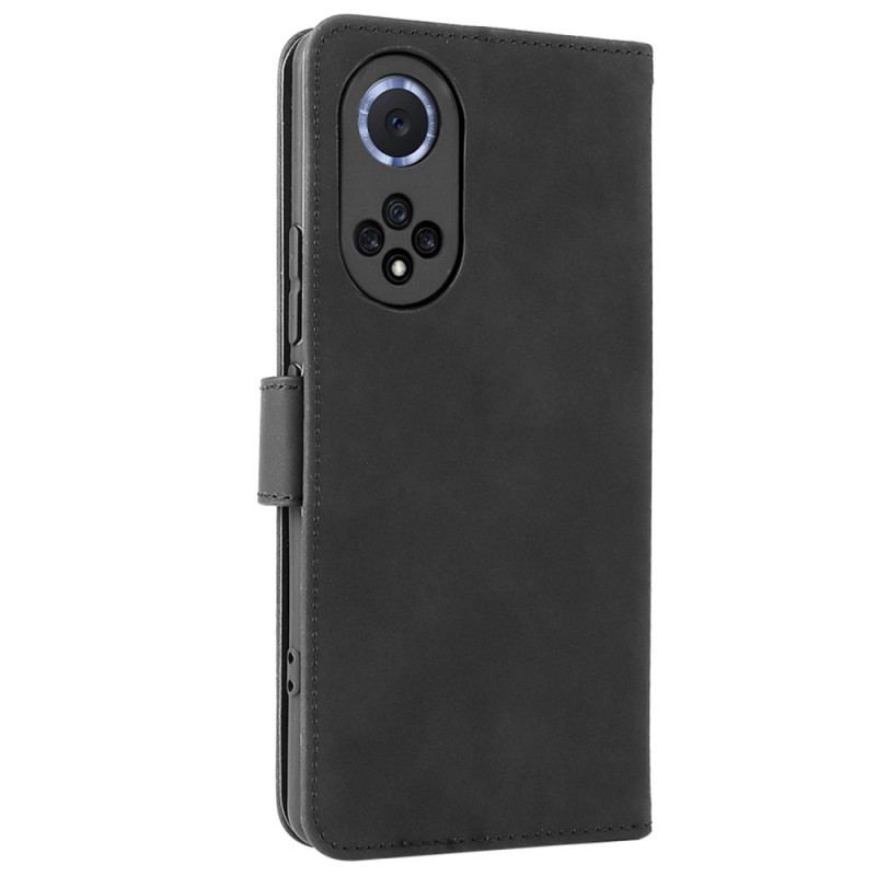 Capa De Couro Para Huawei Nova 9 Toque De Pele