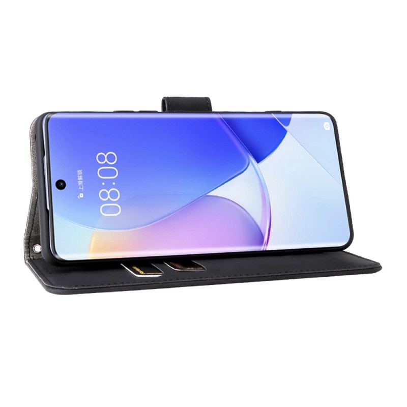 Capa De Couro Para Huawei Nova 9 Toque De Pele