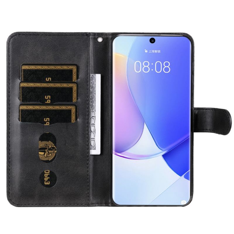 Capa Flip Para Huawei Nova 9 Porta-moedas Vintage