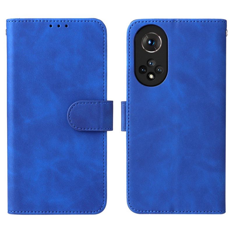 Capa Flip Para Huawei Nova 9 Toque De Pele