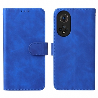 Capa Flip Para Huawei Nova 9 Toque De Pele