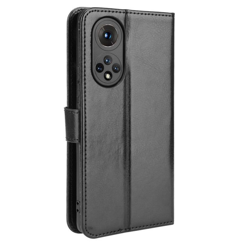 Capa Folio Para Huawei Nova 9 Couro Falso Chamativo