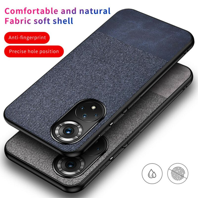 Capa Para Huawei Nova 9 Bitextura De Couro Sintético