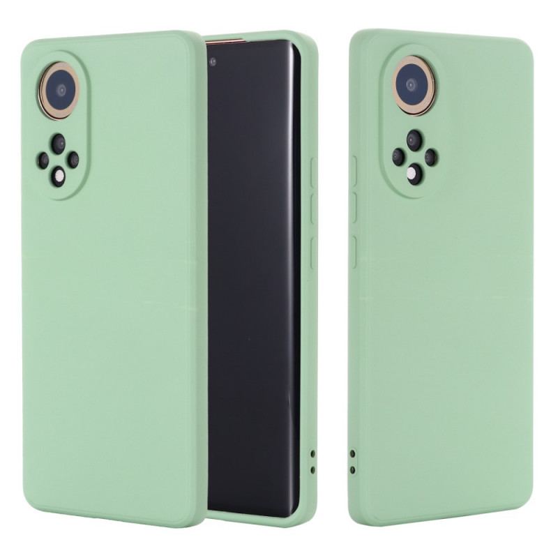 Capa Para Huawei Nova 9 Silicone Líquido Com Cordão