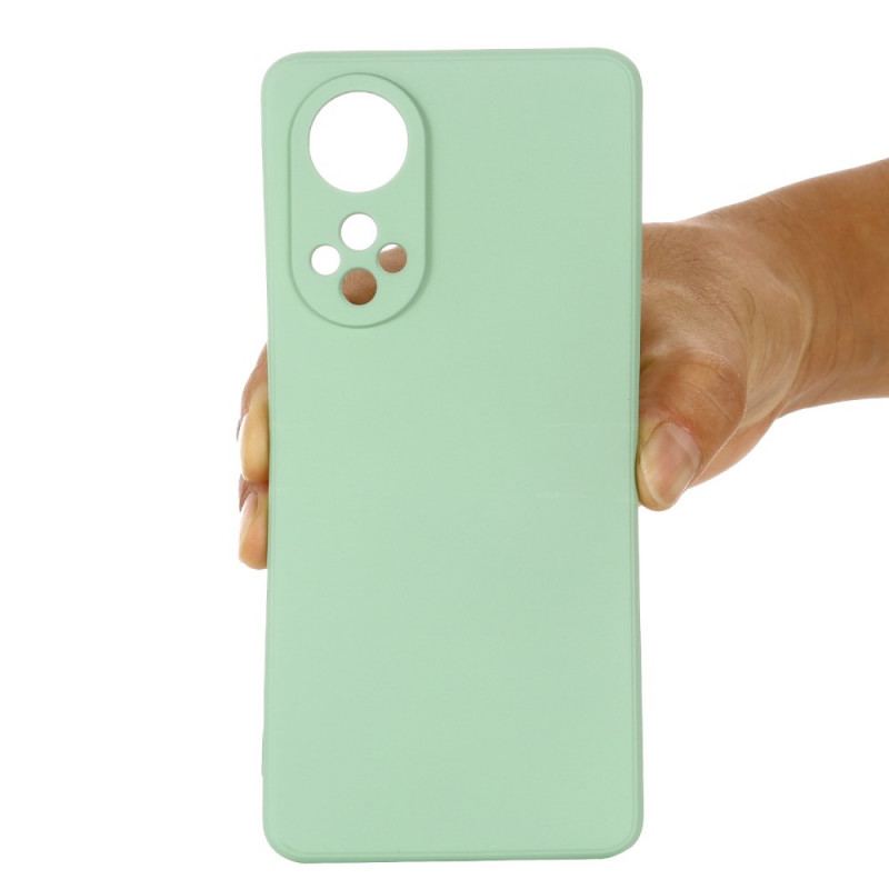 Capa Para Huawei Nova 9 Silicone Líquido Com Cordão