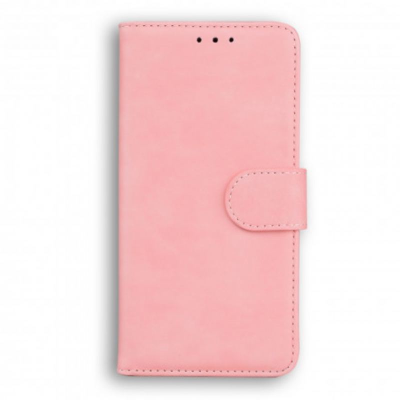 Capa De Couro Para Huawei P50 Estilo Couture Vintage Couture