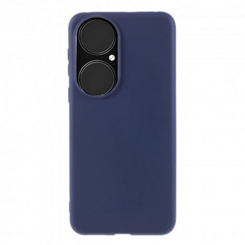 Capa Para Huawei P50 Silicone Rígido Fosco