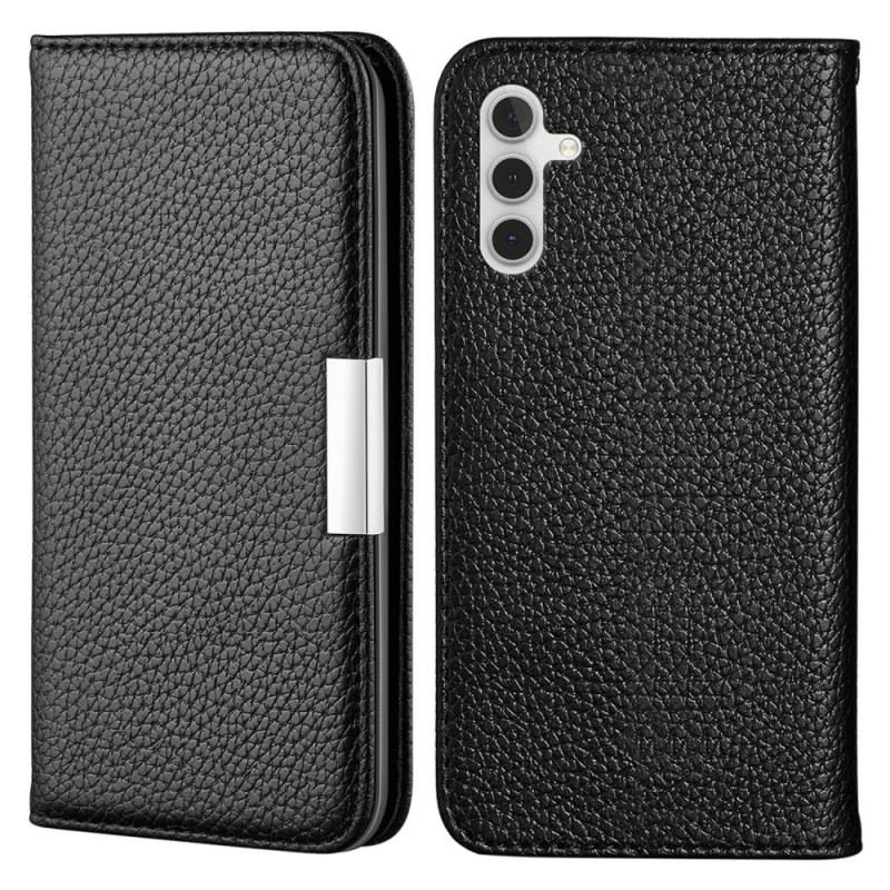 Capa De Celular Para Samsung Galaxy A13 5G / A04s Flip Couro Falso Lichia Ultra Chic