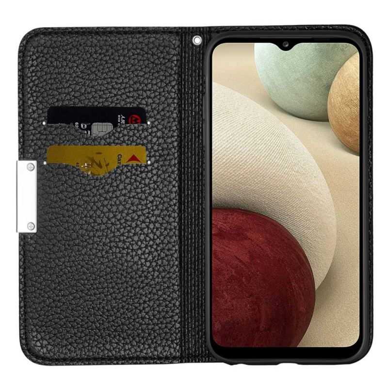 Capa De Celular Para Samsung Galaxy A13 5G / A04s Flip Couro Falso Lichia Ultra Chic