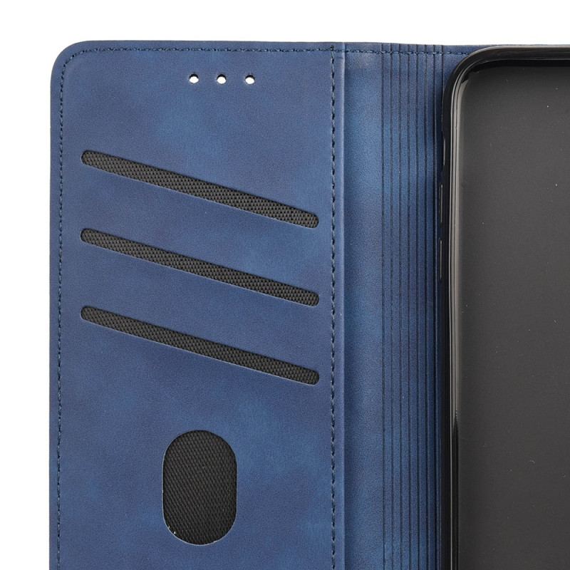 Capa De Celular Para Samsung Galaxy A13 5G / A04s Flip Efeito Couro Empresarial Em Dois Tons