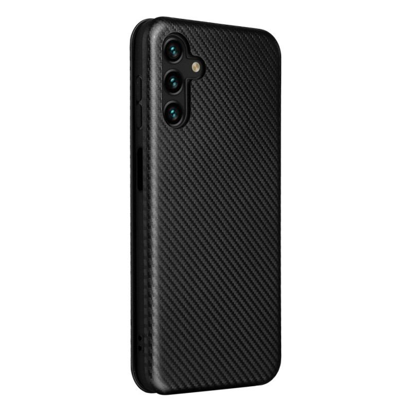 Capa De Celular Para Samsung Galaxy A13 5G / A04s Flip Fibra De Carbono