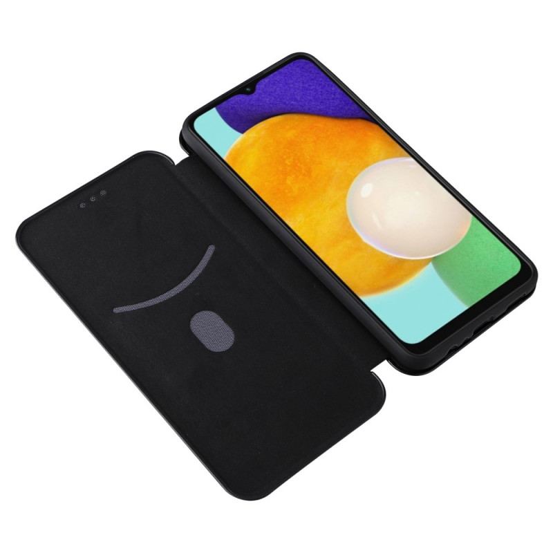 Capa De Celular Para Samsung Galaxy A13 5G / A04s Flip Fibra De Carbono