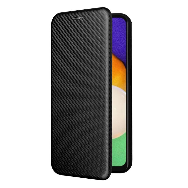 Capa De Celular Para Samsung Galaxy A13 5G / A04s Flip Fibra De Carbono