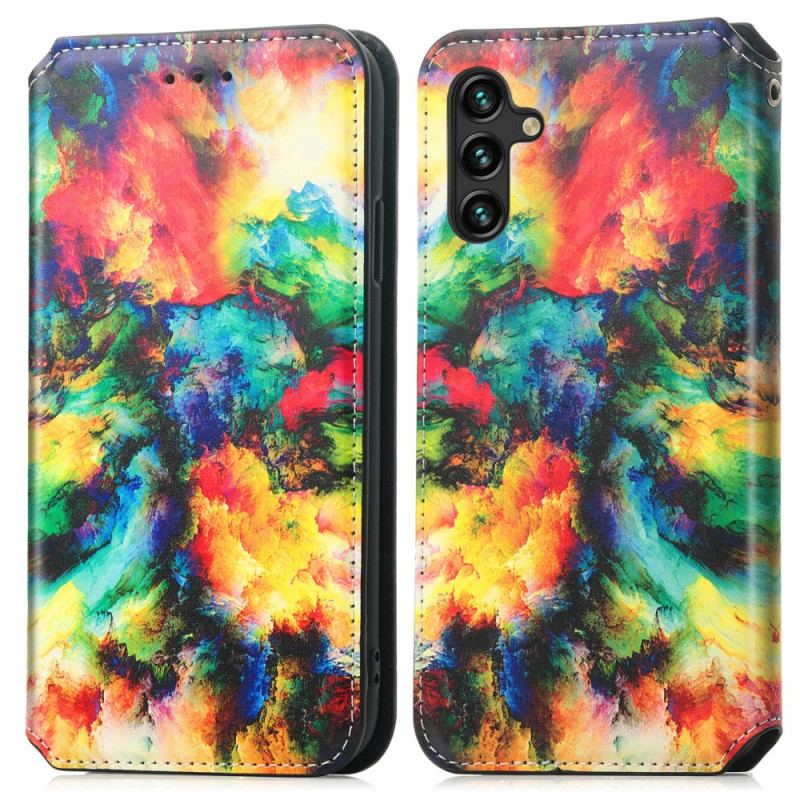 Capa De Celular Para Samsung Galaxy A13 5G / A04s Flip Projeto Rfid Caseneo