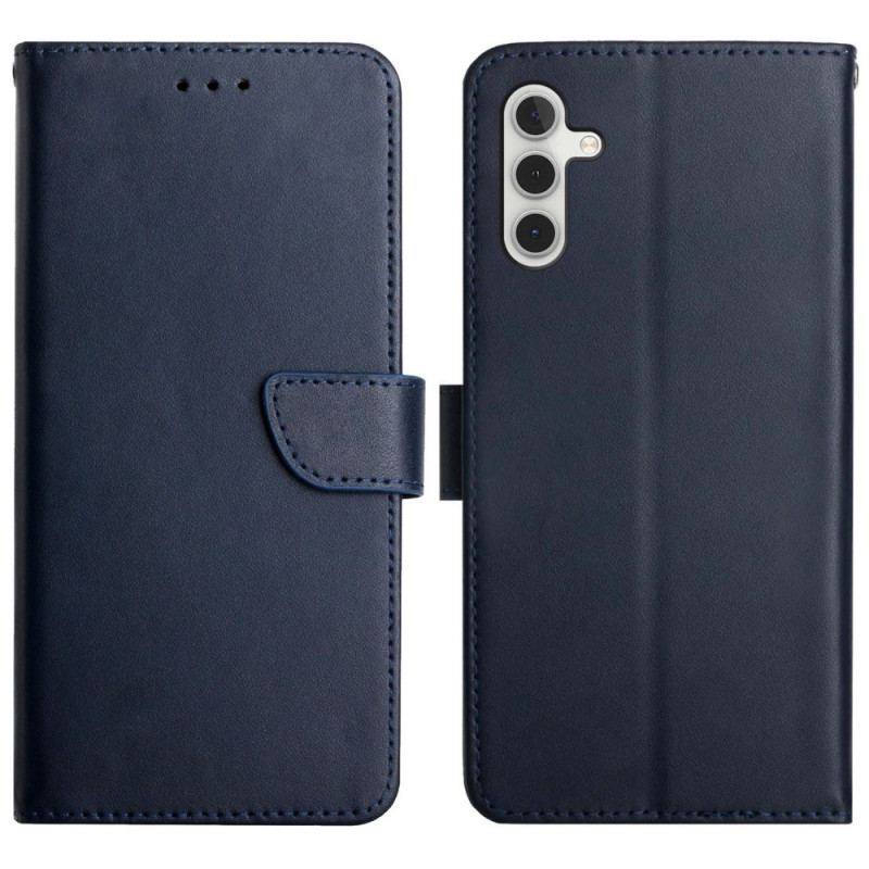 Capa De Couro Para Samsung Galaxy A13 5G / A04s Couro Napa Genuíno