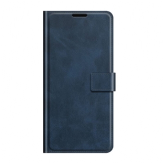 Capa Em Pele Para Samsung Galaxy A13 5G / A04s Couro Sintético Fino