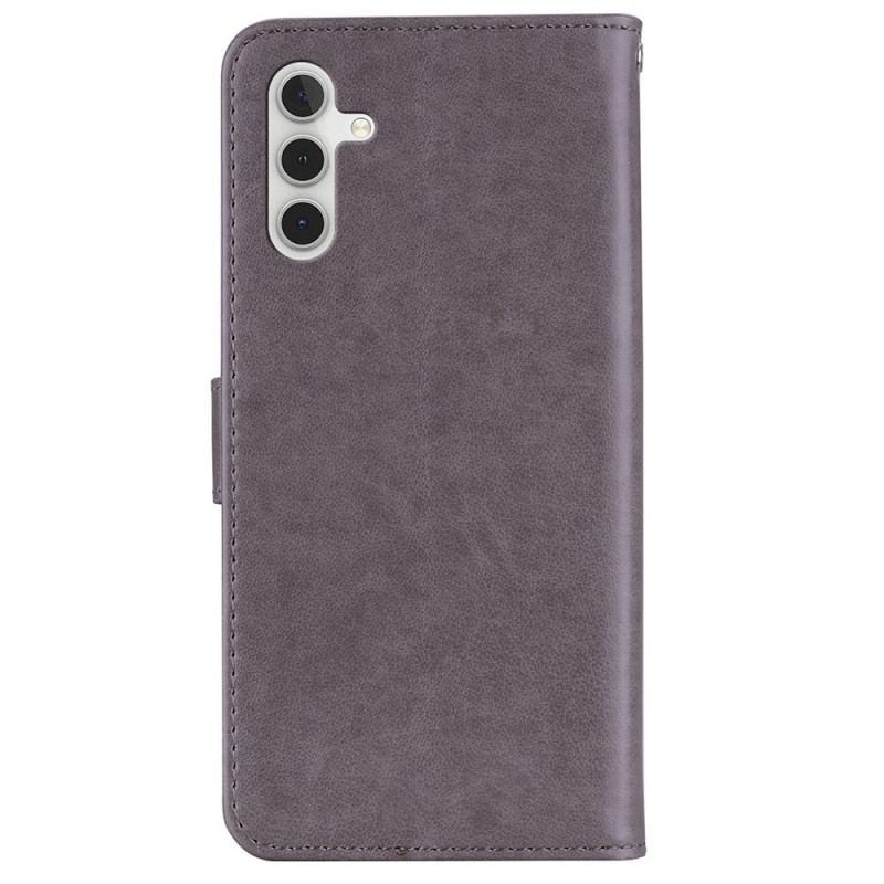 Capa Flip Para Samsung Galaxy A13 5G / A04s Coruja Mandala E Charme