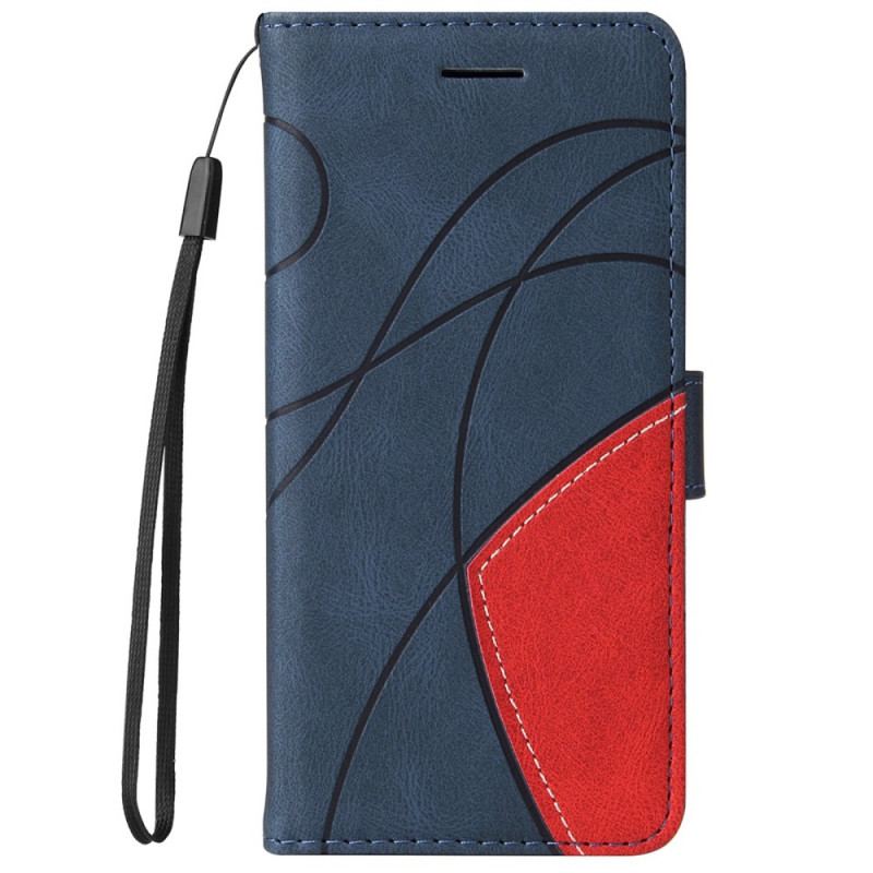 Capa Flip Para Samsung Galaxy A13 5G / A04s Dois Tons