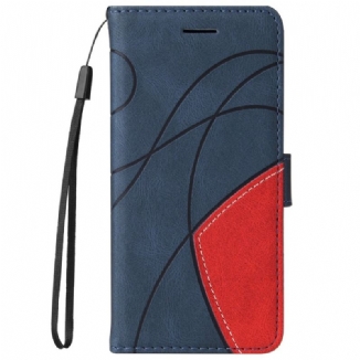 Capa Flip Para Samsung Galaxy A13 5G / A04s Dois Tons