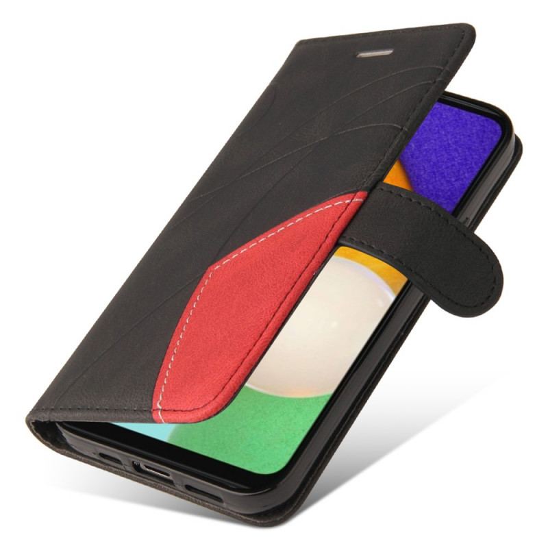 Capa Flip Para Samsung Galaxy A13 5G / A04s Dois Tons