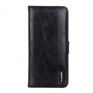 Capa Flip Para Samsung Galaxy A13 5G / A04s Khazneh Elegância Estilo Couro