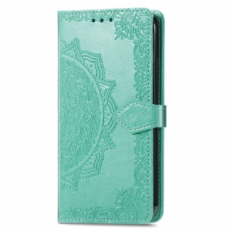 Capa Flip Para Samsung Galaxy A13 5G / A04s Mandala Idade Média