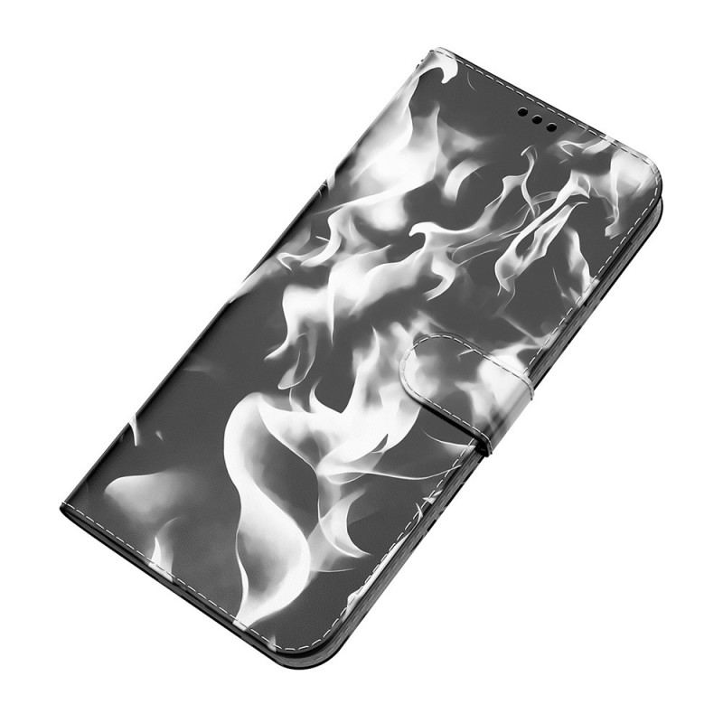 Capa Flip Para Samsung Galaxy A13 5G / A04s Padrão Abstrato