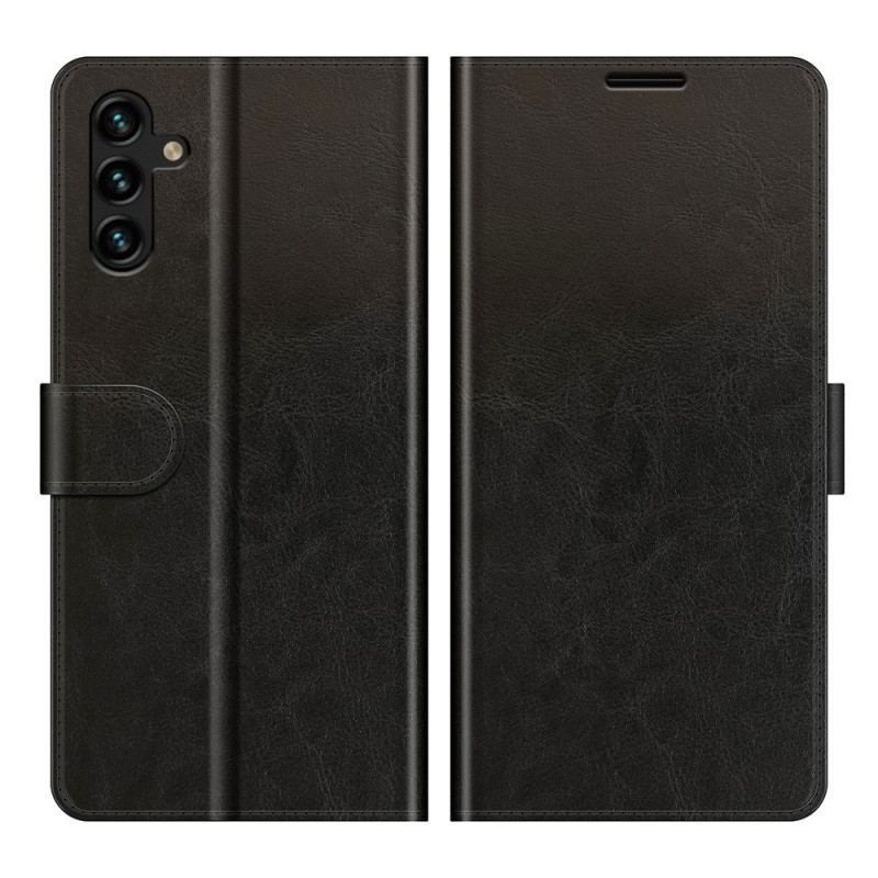 Capa Folio Para Samsung Galaxy A13 5G / A04s Efeito Couro Clássico