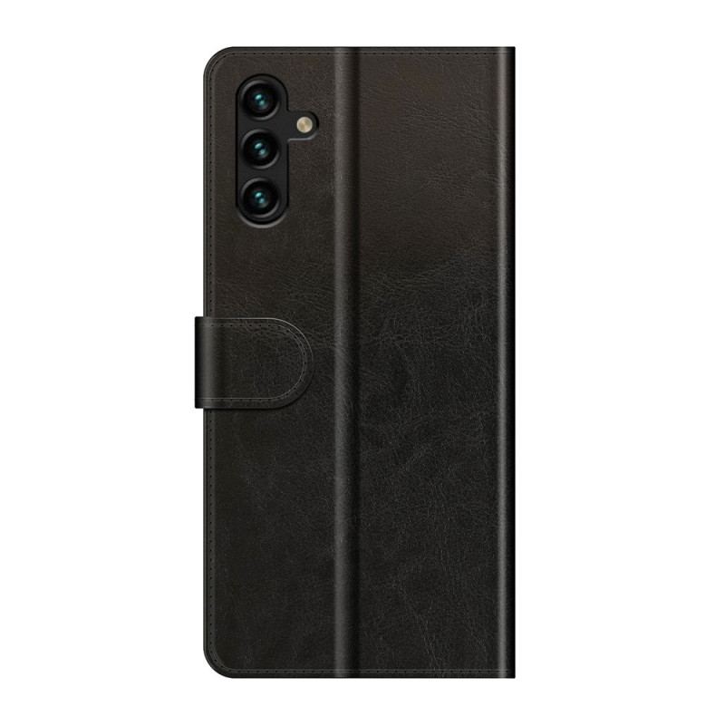 Capa Folio Para Samsung Galaxy A13 5G / A04s Efeito Couro Clássico