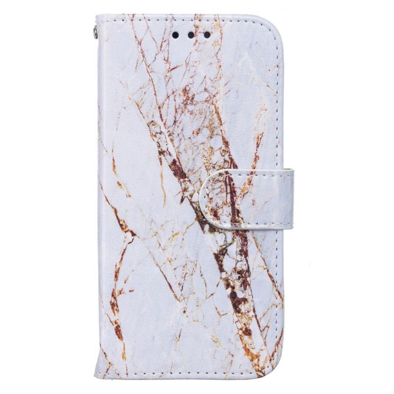 Capa Folio Para Samsung Galaxy A13 5G / A04s Mármore Intenso