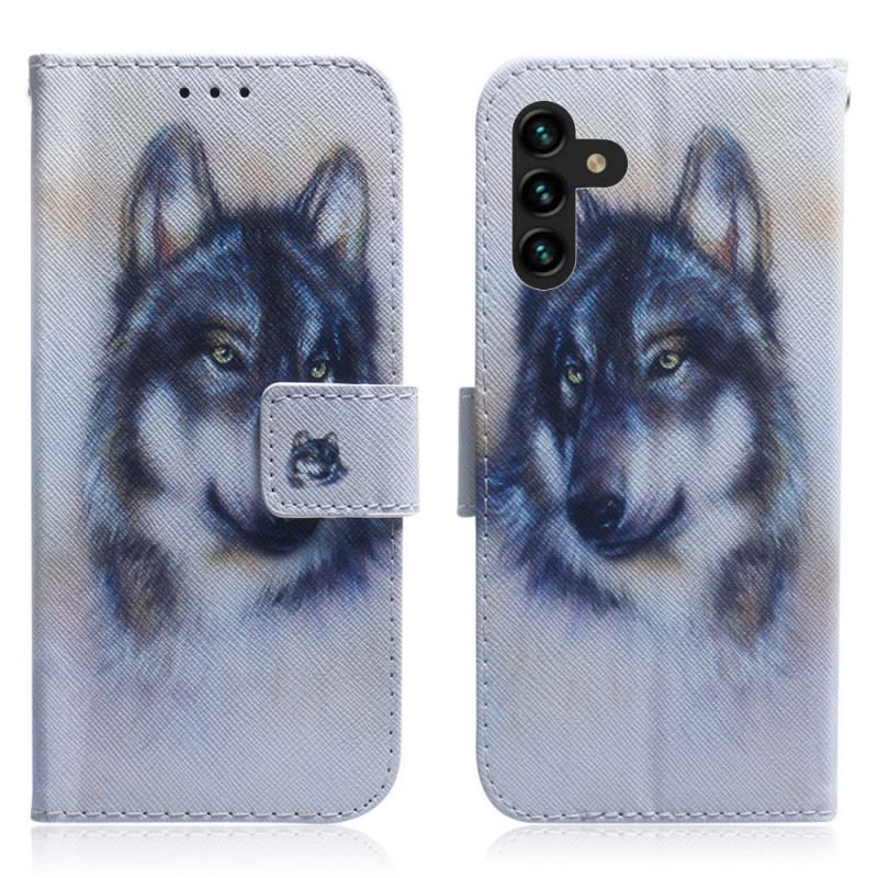 Capa Folio Para Samsung Galaxy A13 5G / A04s Olhar Canino