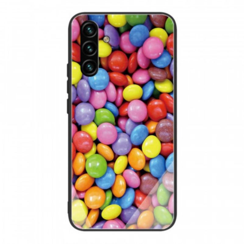 Capa Para Samsung Galaxy A13 5G / A04s Bombons De Vidro Temperado