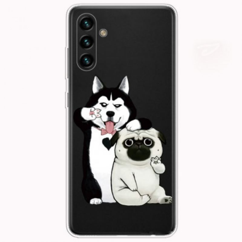 Capa Para Samsung Galaxy A13 5G / A04s Cachorros Engraçados