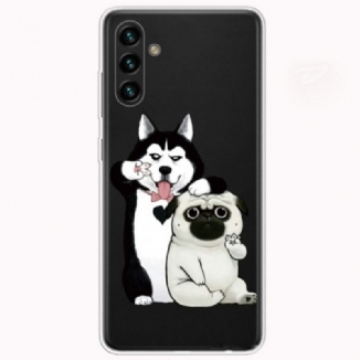 Capa Para Samsung Galaxy A13 5G / A04s Cachorros Engraçados