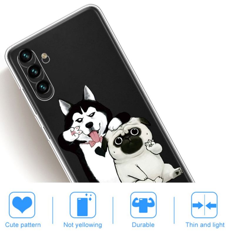 Capa Para Samsung Galaxy A13 5G / A04s Cachorros Engraçados