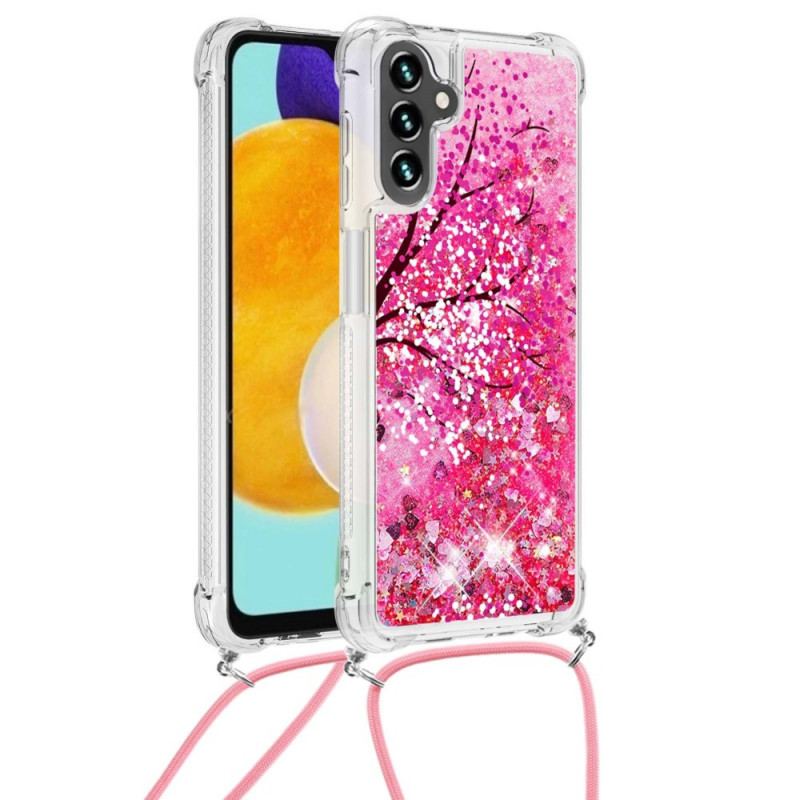 Capa Para Samsung Galaxy A13 5G / A04s De celular Árvore De Cordão De Lantejoulas