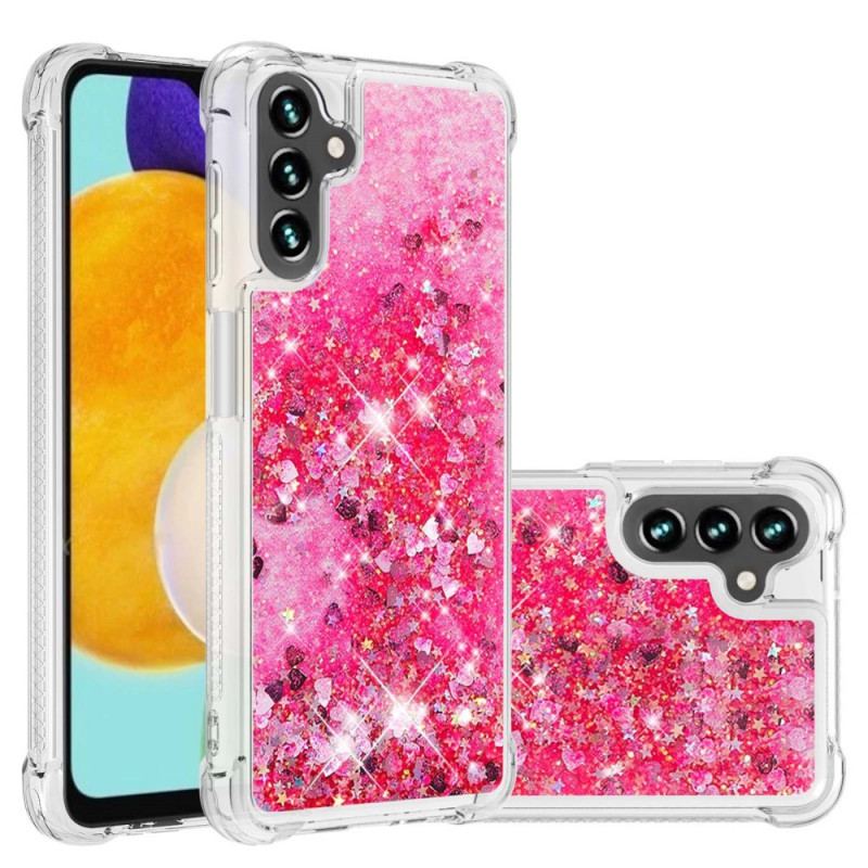 Capa Para Samsung Galaxy A13 5G / A04s Desejos Lantejoulas