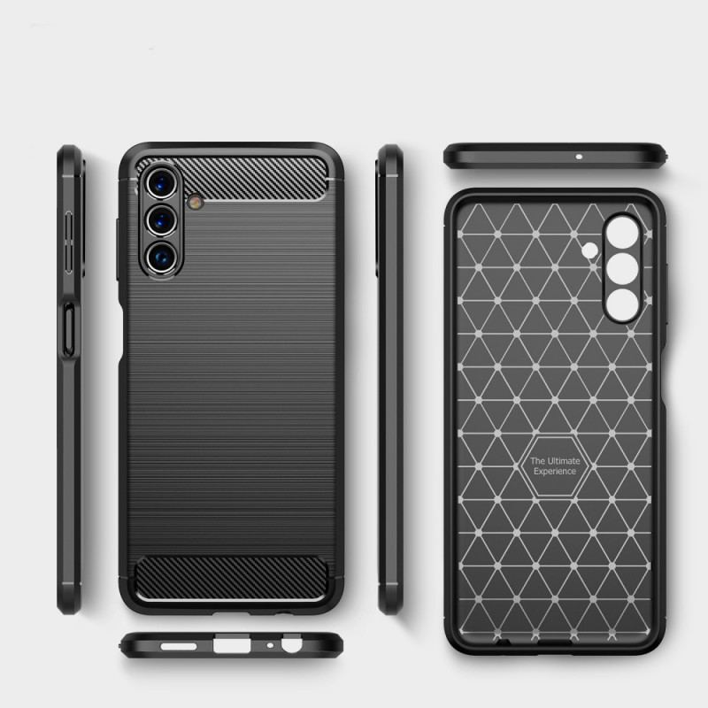 Capa Para Samsung Galaxy A13 5G / A04s Fibra De Carbono Escovada