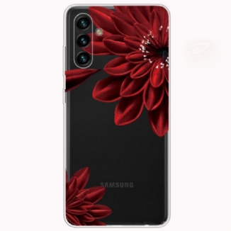 Capa Para Samsung Galaxy A13 5G / A04s Flores Silvestres