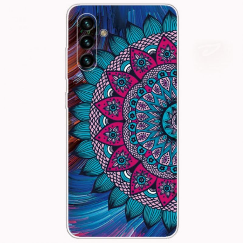 Capa Para Samsung Galaxy A13 5G / A04s Mandala Colorida