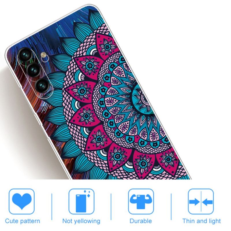 Capa Para Samsung Galaxy A13 5G / A04s Mandala Colorida