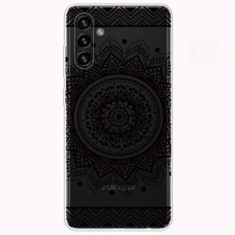 Capa Para Samsung Galaxy A13 5G / A04s Mandala De Flor Única