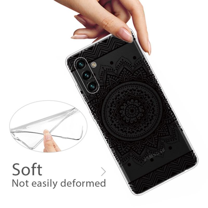 Capa Para Samsung Galaxy A13 5G / A04s Mandala De Flor Única