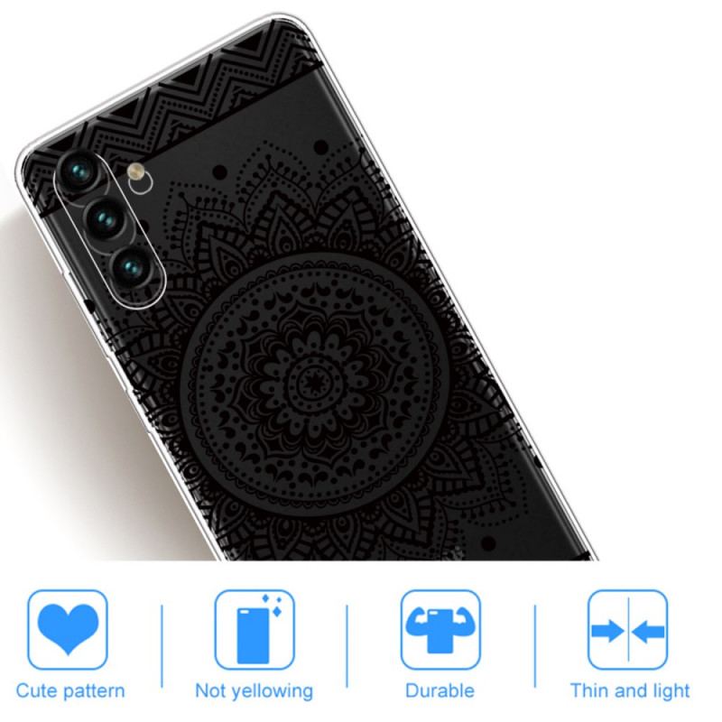 Capa Para Samsung Galaxy A13 5G / A04s Mandala De Flor Única