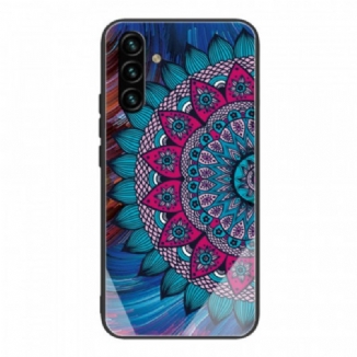 Capa Para Samsung Galaxy A13 5G / A04s Mandala Vidro Temperado